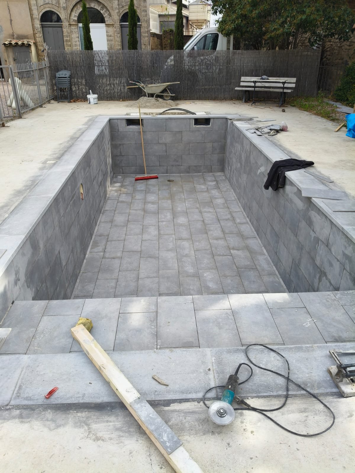 Construction piscine